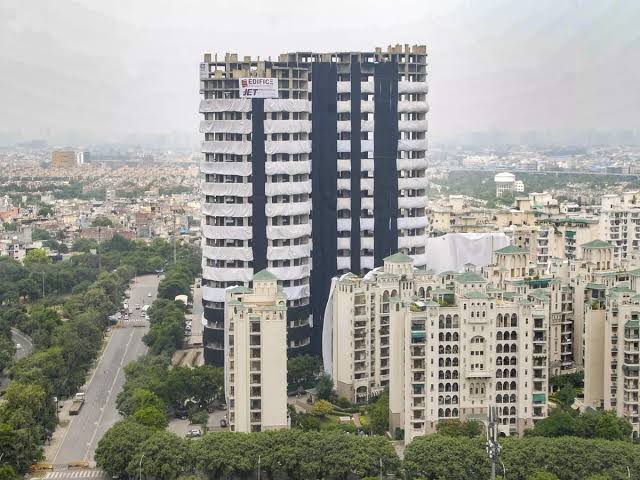 NOIDA : Supertech’s Twin-Towers Goes Down the Pages of History